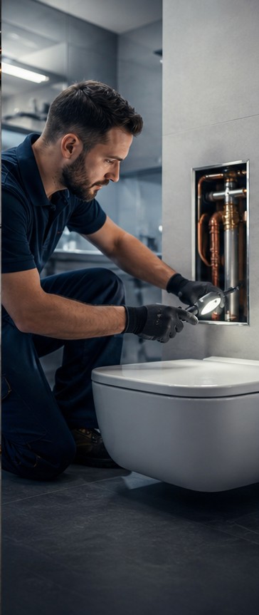 Bathroom and kitchen plumbing